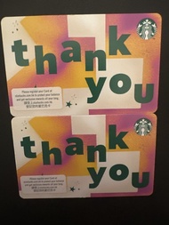 香港 Starbucks 星巴克 現金儲值卡