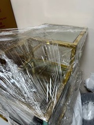 高級玻璃金屬茶几