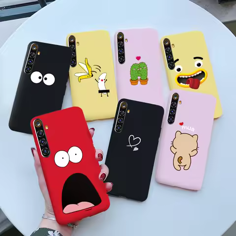 For OPPO Realme 6 Pro Case Cute Soft Silicone Phone Case For OPPO Realme6 Realme 6 Pro 6i 6S 6 i 6 s