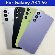 Samsung Galaxy A34 5G Back Battery Cover Rear Housing Cover Replacement With Camera Lens Galaxy A34 