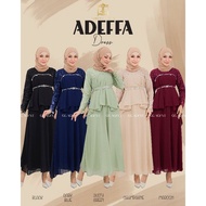 ADEEFA DRESS | Lace dress | long dress | dress labuh | Dress Raya | baju dinner | baju raya ibu meng