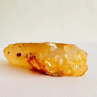 黃金喜馬拉雅山水晶8 原礦礦標 風水磁場 高能量水晶柱 黃皮水晶