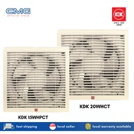 *Installation Available* KDK 5WHPCT/20WHCT Louver Type Window Mounted Ventilating Fan 15cm/20cm Exhaust Fan