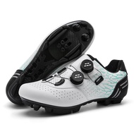 2024 New mountain bike shoes Adult bike shoes SPD/MTB bike self-locking shoes Large size 37-48