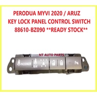 PERODUA MYVI 2020 ARUZ KEY LOCK PANEL CONTROL SWITCH 88610-BZ090 Used ORIGINAL READY STOCK