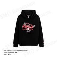 Converse เสื้อสเวตเตอร์ผู้ชาย รุ่น Converse x Coca-Cola Erkek Siyah Hoodie Code: CVM5H502 BLK