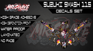 Suzuki Smash 115 Decals Set (Hisoka)