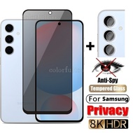 Samsung S24 FE 2IN1 Spy Peek Private Screen Protector For Samsung Galaxy S24 S23 FE S23FE S24FE 4G 5