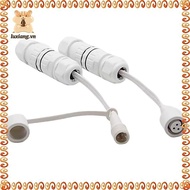 [luxiang.vn] Waterproof 3-Pin Wire Connector for  H705A H705B H705C H706A H706B H706C for Outdoor Li