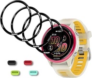 iDaPro [4 Pack Screen Protector for Garmin Forerunner 570 42mm【PET Film】 (Not Tempered Glass) + [4 P
