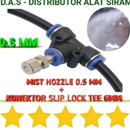 Mist Nozzle Package 10-point 0.5mm Dc Pump Sprinkler+12V 5A Adapter