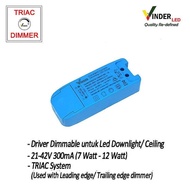 Vinder TRIAC Dimmable Driver Ballast For Led Downlight 8W - 12W Mall