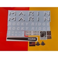 Marin Rocky Ridge Bicycle Sticker