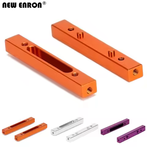 NEW ENRON Aluminium 2Pcs Front / Rear Bulkhead Mount 86079 86386 for RC Cars 1/10 HPI SAVAGE SS Flux