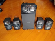philips 5.1 喇叭 . 5.1 speakers
