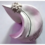 Magnet Picture Has A Refrigerator Size 5.2x5.2x1 Cm.art Made From Plaster