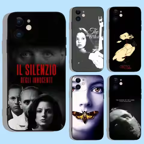 Movie The S-Silence of the Lambs For iPhone 17,16,15,14,13,12,11 Plus,Pro,Max,XR,XS,X,7,8,SE,Mini Si