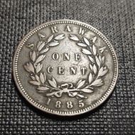 Sarawak Brooke Era - Rajah Charles Brooke Coin 1 Cent Year 1885