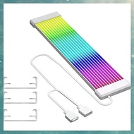[uhktyltui.vn] 5V 3Pin PC RGB GPU Cable 8/24PIN Motherboard Power Extension Cable ARGB Motherboard C
