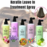 Borong Keratin Leave-In Hair Treatment Serum 250ml Keratin Spray Hair Serum Blondee 营养水喷雾