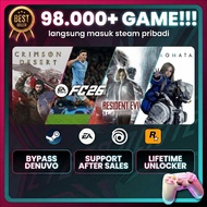 [BONUS 1 DEVICE] 98,000+ GAME STEAM LIBARY - LIFETIME ORIGINAL Fresh 0 Hour / PC Game / Computer Gam