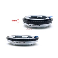 LM-LT macro Adapter ring for leica LM M L/M lens to Leica T LT TL TL2 SL CL panasonic s1 s1m S1H/R s