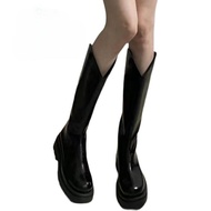 Martin Boots Women But Knee Boots Zipper Boots Leg Boots Martin Boots