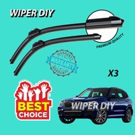 BMW X3 G01 2018 - Present Silicone Wiper Blade Windscreen Viper Pengelap Kereta