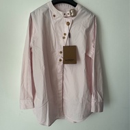 Burberry 粉色長袖襯衫