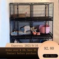 NEW Cat Breeding Cage Three-Layer Cat Cage Rabbit Pigeon Breeding Cage Chicken Cage Breeding Cage Small Dog Dog Cage J