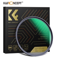 K&F Concept Nano-X Black Mist Diffusion 1/4 1/8 Special Effects Soft Filter Multi-Coated Waterproof 
