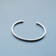 簡約 男士 手鐲 925 純銀