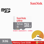 Ultra microSD 32GB 100MB/S 記憶卡｜microSDHC｜UHS-I｜SDSQUNR-32G