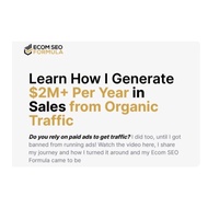 John Murphy – Ecom SEO Formula