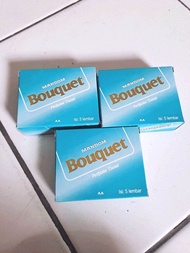 3 pack MANDOM BOUQUET tissue parpum, isi 5 lembar/pack tisu parpum badan