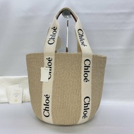 CHLOE 全新大款Woody草編包