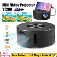 YT200 Projector Mini for Phone Portable Projector Mini Projektor Home Cinema Projector 投影儀投影機