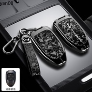  4/5 Buttons Zinc Alloy + Leather Car Key Case Cover for Trumpchi GAC 2021 Empow J11 J12 J13 J14 J1