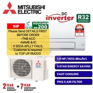 Mitsubishi Electric Mr Slim Inverter Air Cond 1HP/1.5HP/2HP/2.5HP JS Series MSY-JS10VF/13VF/18VF