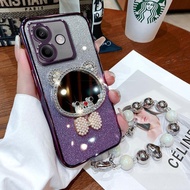 GFAITH Phone Case OPPO A5 Pro 5G A6X A6 PRO A5i A5iPRO/ A5Pro Electroplated Glitter Paper With Ring 