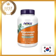 [NOW Foods] Magnesium Glycinate 180 Tablets