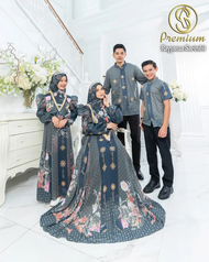 Family Set Couple by Soekha Premium Rayyanza Series Exclusive Digital Printing Baju Muslim Keluarga
