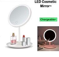 可充電LED化妝鏡（可調光）Rechargeable LED Make Up Mirror (Light adjustable)