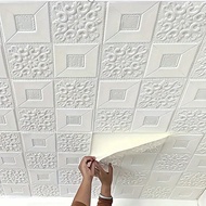 40/80Pcs 3D Wall Panels Peel And Stick, 4.9 Sq Ft Coverage, Printable Faux Brick Wallpaper Sticker W