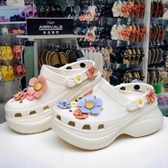 🌈Crocs經典洞洞鞋 小鯨魚運動涼鞋 女款白色 全新正貨