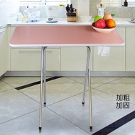 Foldable Table Dormitory Dining Table Bedroom Eating Study Table Household 2 People 4 People Eating 