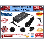 Lenovo 20V 3.25A (4.0mm*1.7mm) For L1CZ51T001 L5A10H70353 ADLX65CLGK2A, IdeaPad 710s 510s Series Lap