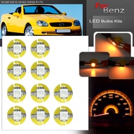 10PCs T5 B8.4D T10 Led Bulb Instrument Panel Cluster Speedo Dash