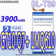 High Capacity  Baery BL-T39 3900MAh For LG G7 G7  Pl G7ThinQ LM G710 ThinQ G710 Q7  LMQ610