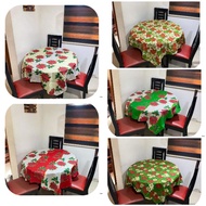 Christmas TableCloth Washable For Round and Rectangular Table4/ 6 Seater